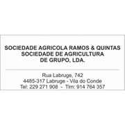 Sociedade Agricola Ramos & Quintas Sociedade de Agricultura de Grupo, LDA